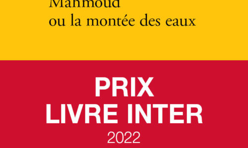 Mahmoud ou la montée des eaux d’Antoine Wauters (Prix Marguerite Duras 2021)