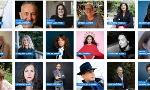 Les auteurs du salon