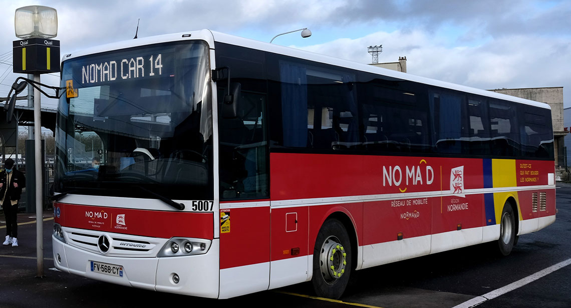 Le bus | Réseau Nomad Car Calvados