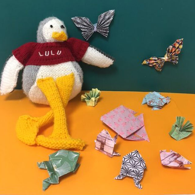 Atelier papiers : Origami