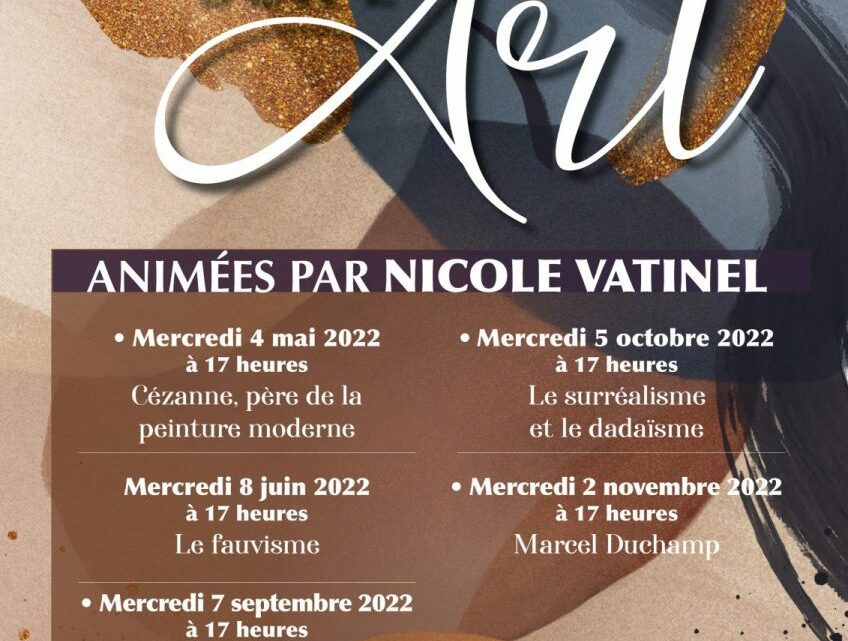 Conférence sur l’Art par Nicole Vatinel : le cubisme
