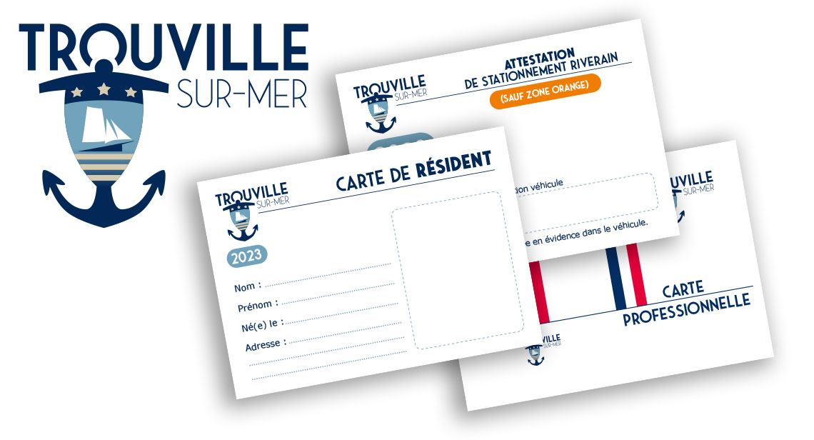 Cartes (résident, stationnement, pro…)