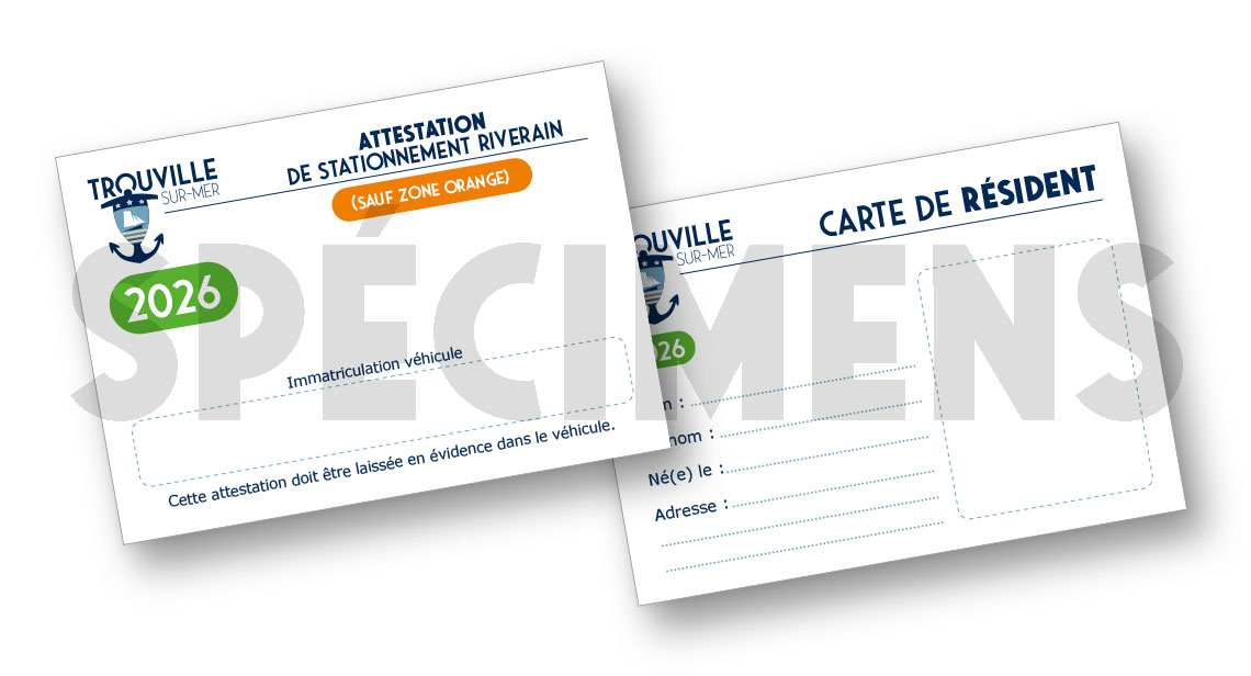 Cartes (résident, stationnement…)