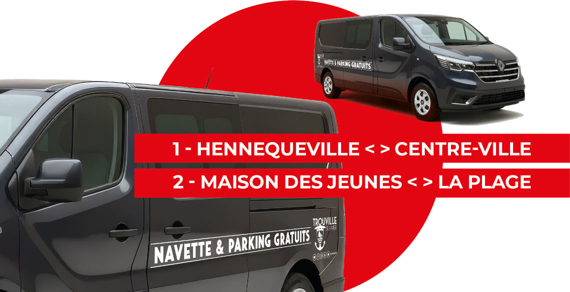Navettes estivales & parkings gratuits